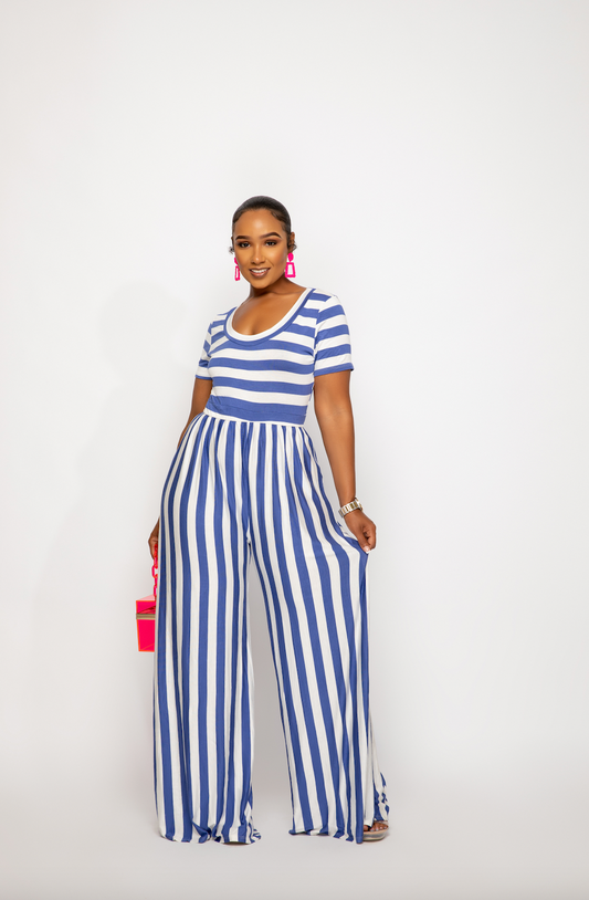 Lo Li Stripe jumpsuit